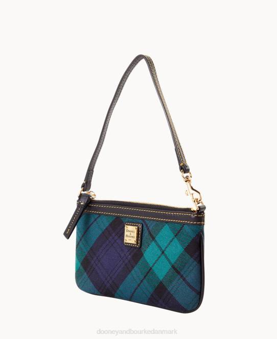 Dooney & Bourke tartan stort slankt armbånd JV0J4673 tilbehør flåde
