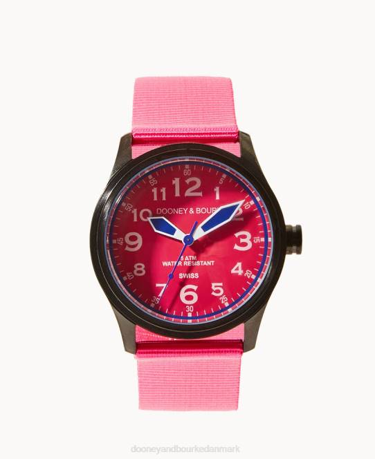 Dooney & Bourke mariner ur JV0J4879 tilbehør lyserød